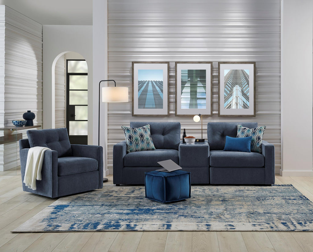 Modular 3-Piece Console Loveseat