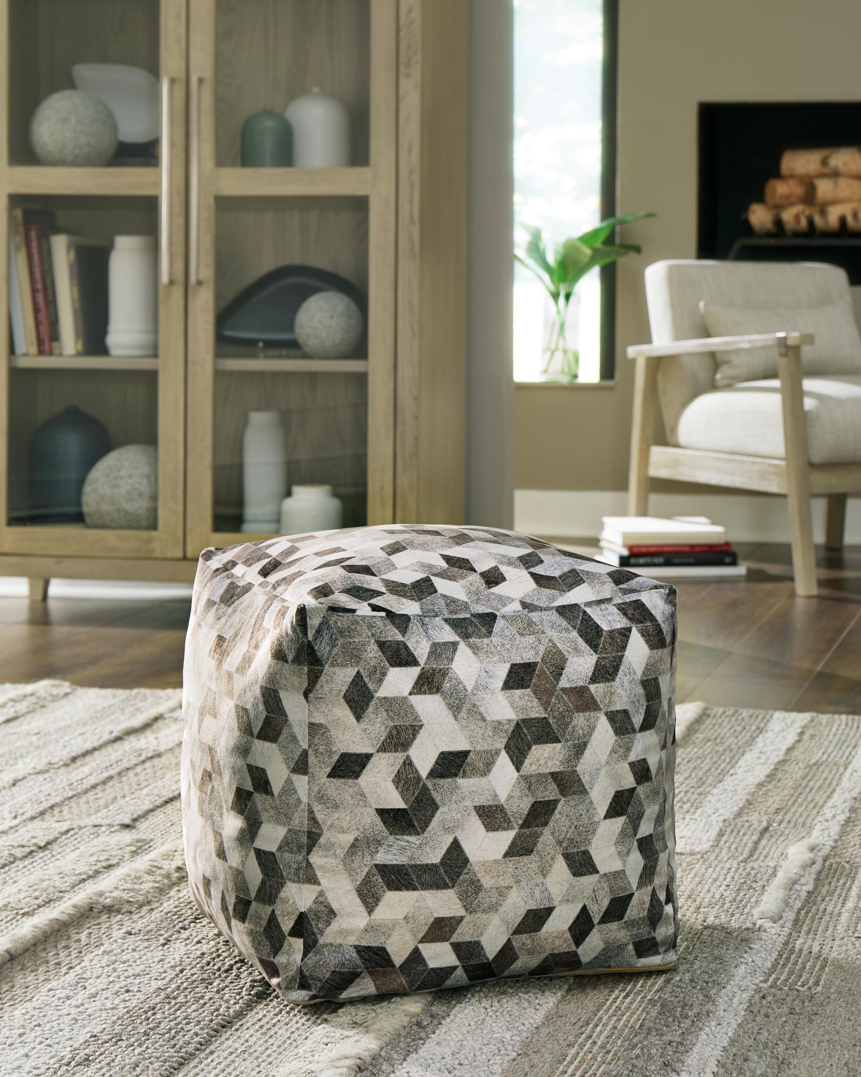Albermarle Pouf - Fabric