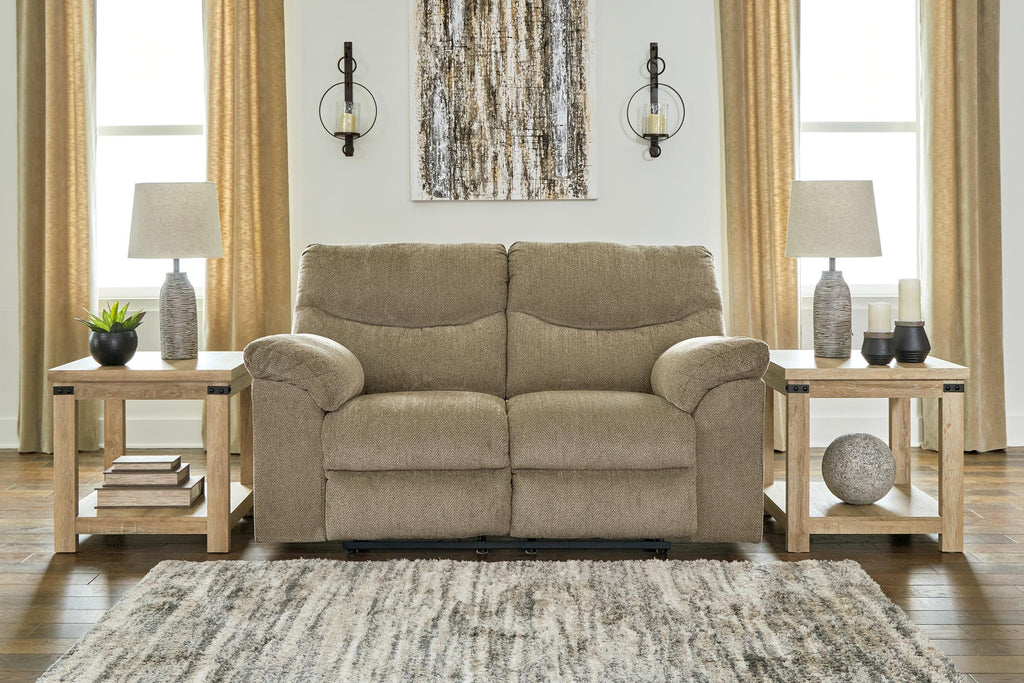 Alphons Reclining Loveseat - Fabric