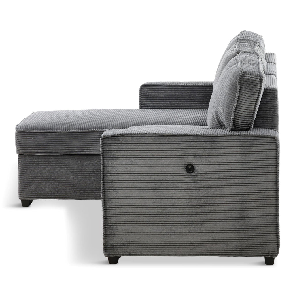 Amir 2-Piece Sectional with Sofa Bed - Set