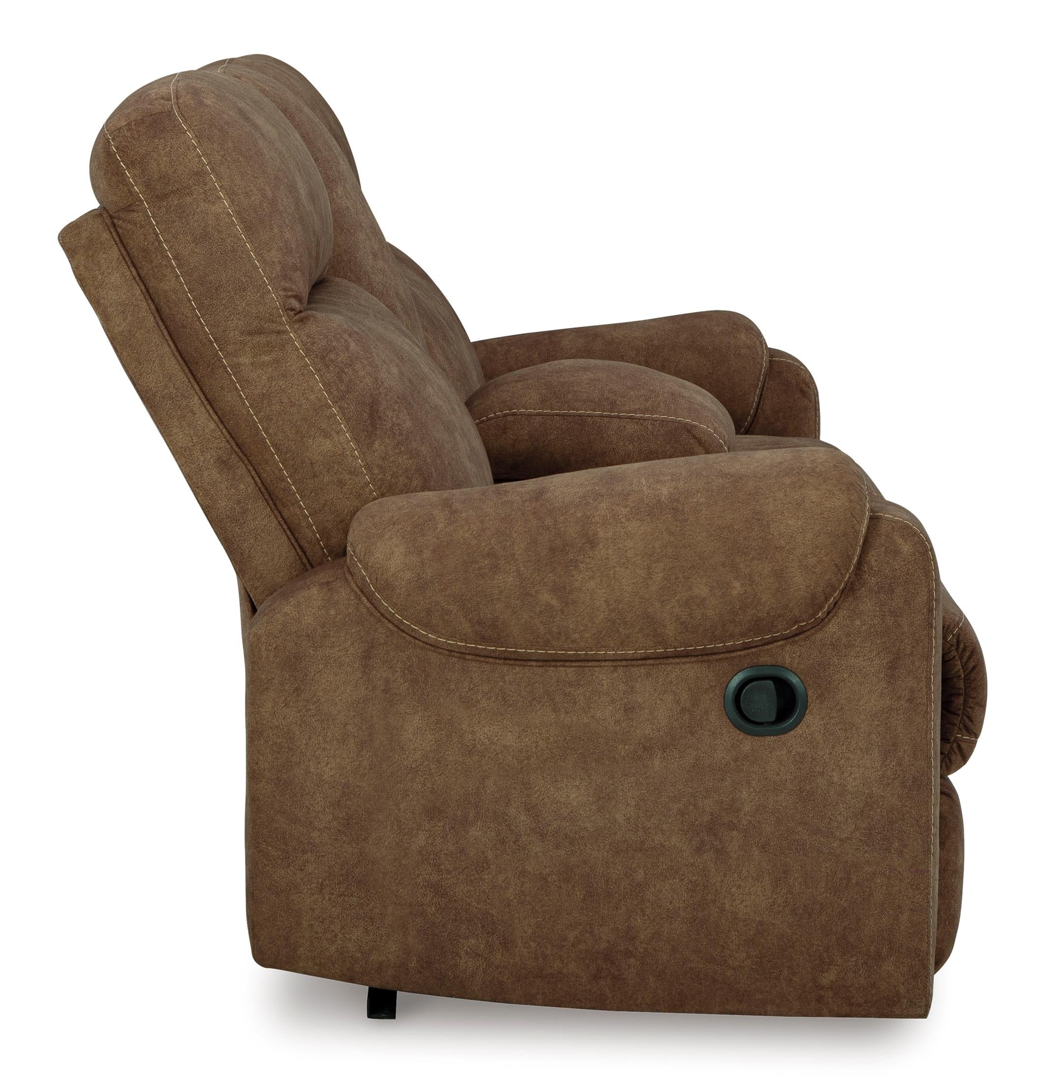 Edenwold Reclining Console Loveseat - Fabric