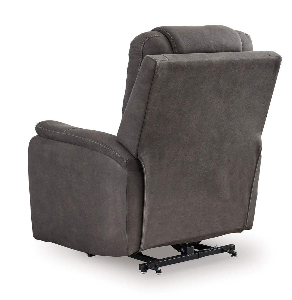 Snowfield Power Lift Recliner - Reclining