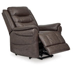 Oatman Power Lift Recliner - Reclining