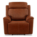 Adrian Leather Power Recliner - Reclining