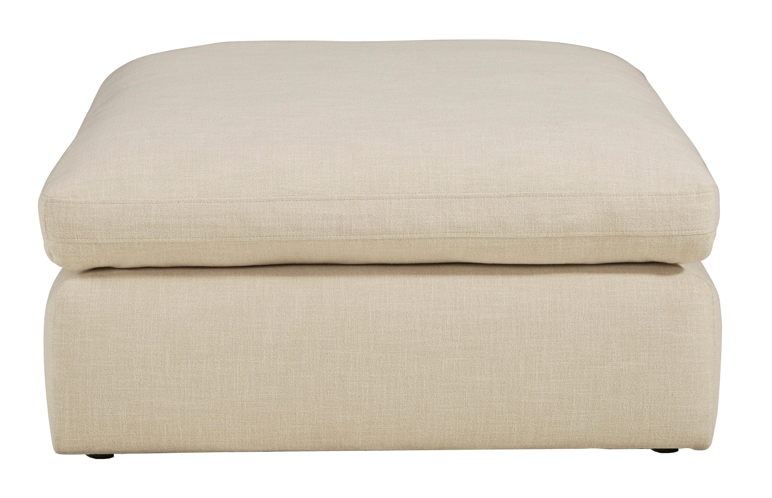 Elyza Oversized Accent Ottoman - Fabric