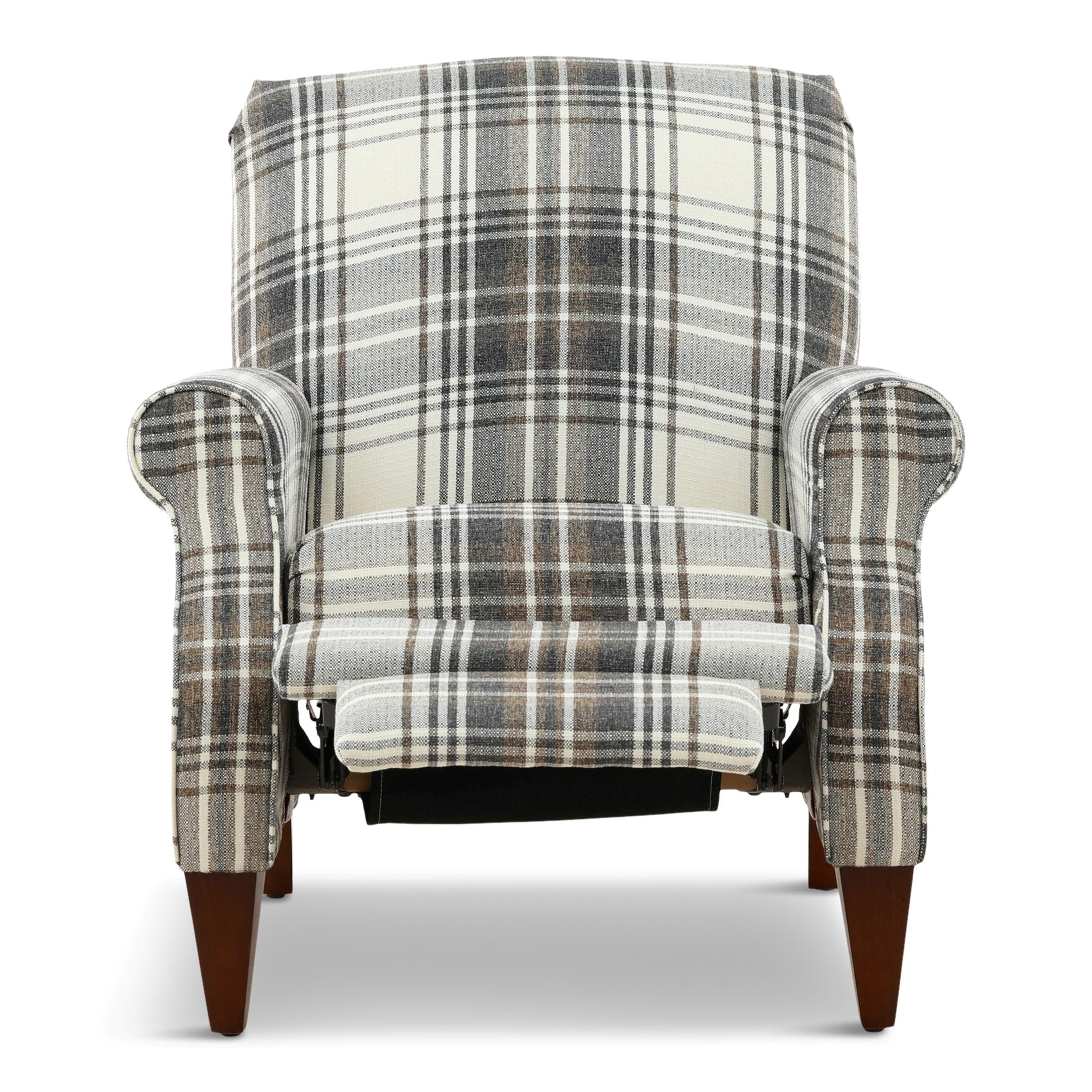 Charlotte Hi Leg Recliner - Fabric