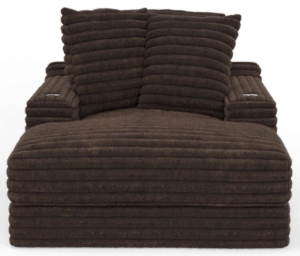 Cuddle King Oversized Chaise - Fabric