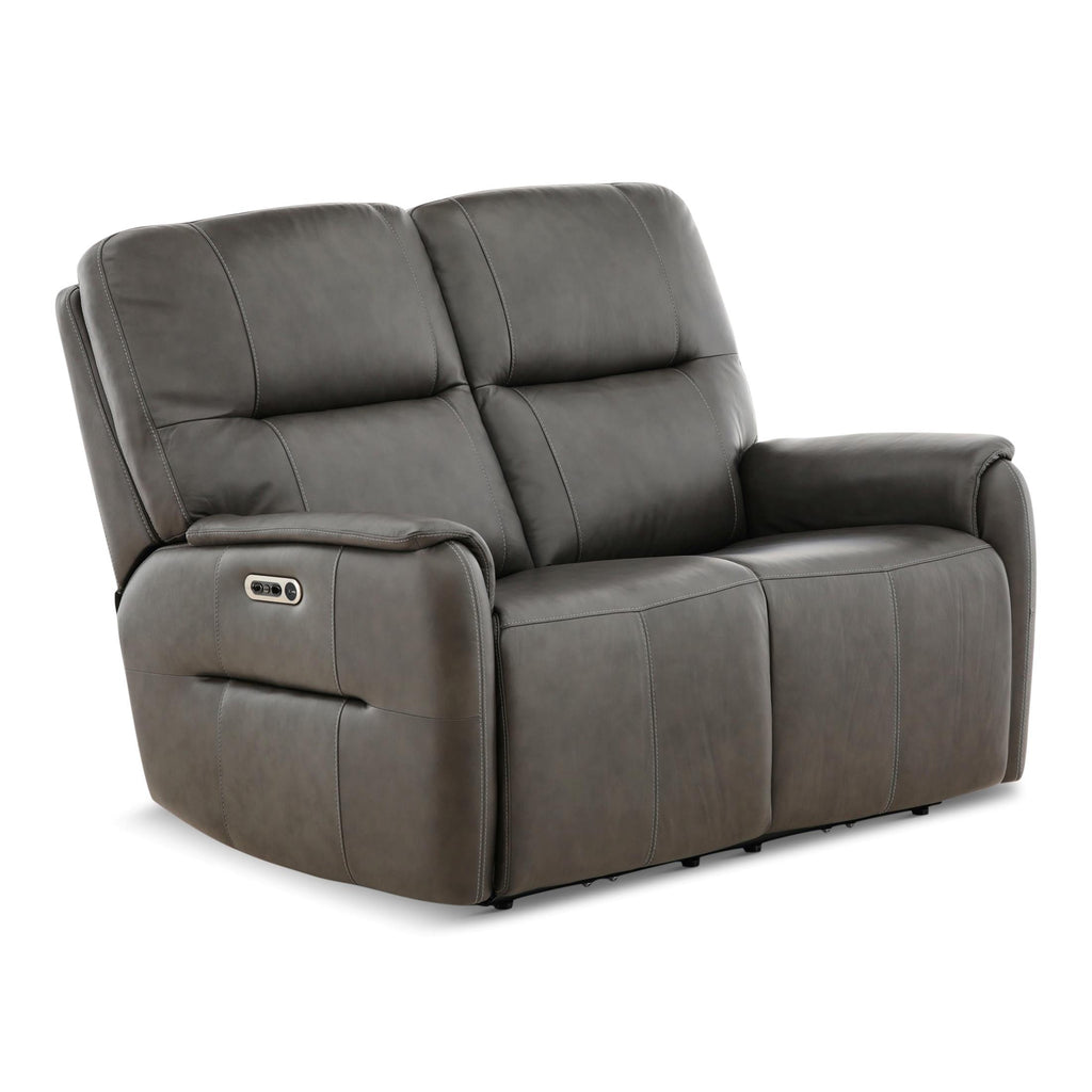 Walker Leather Power Reclining Loveseat - Indoor