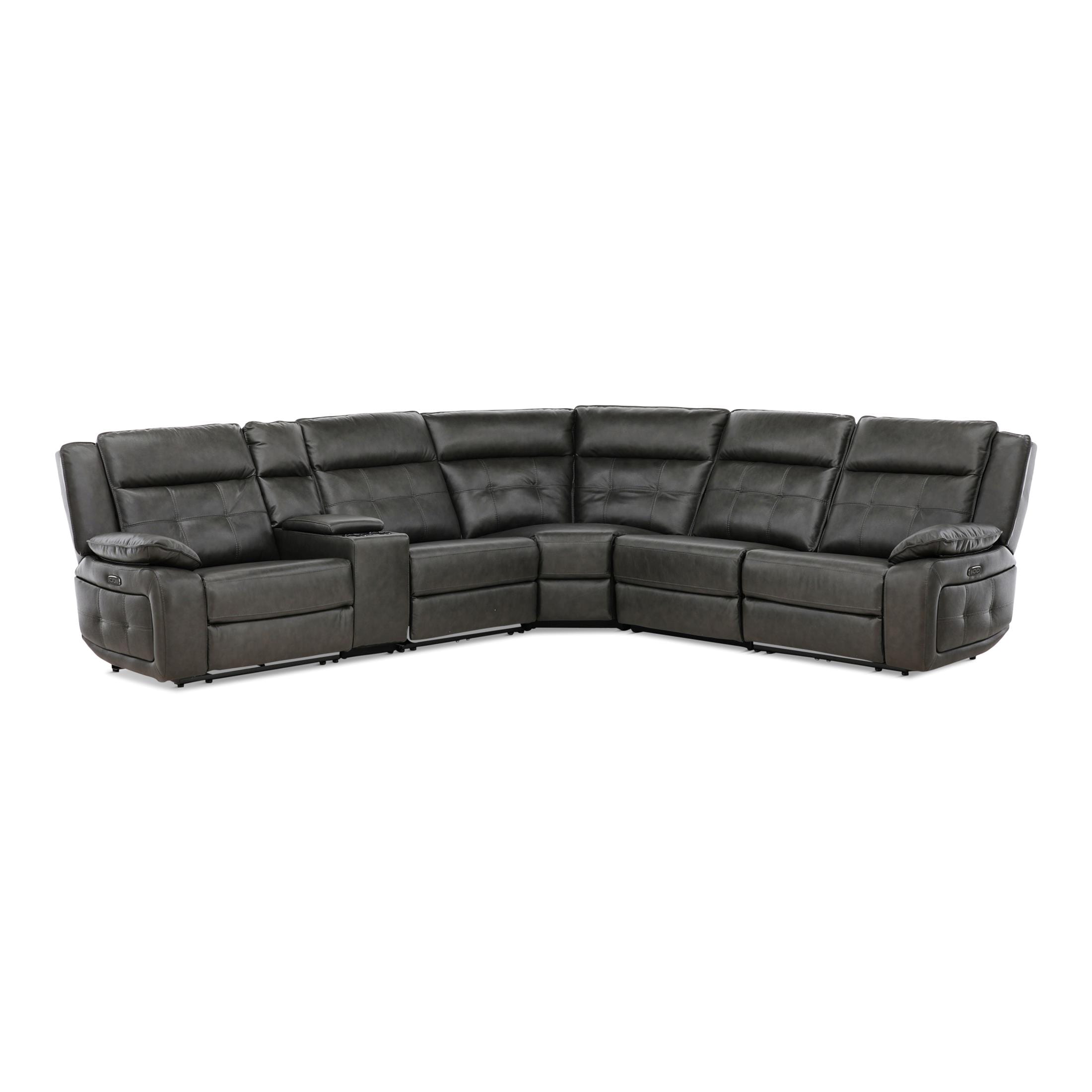 Afton 6-Piece Power Reclining Sectional - Set