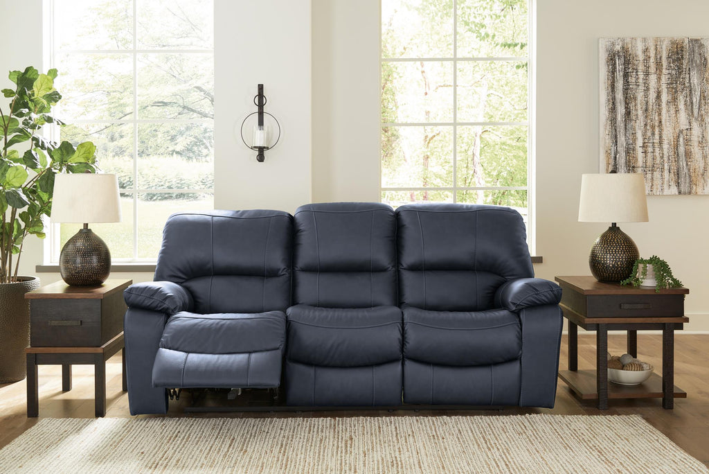 Leesworth Power Reclining Sofa - Ocean