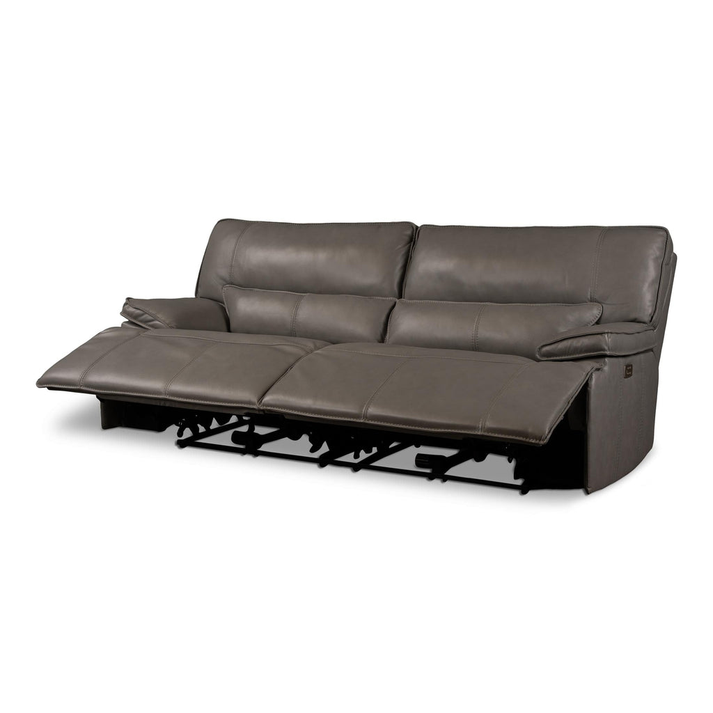 Bozeman Power Reclining Sofa with Power Headrests - Leather