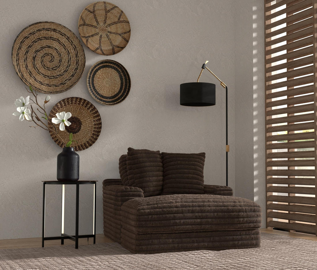 Cuddle King Oversized Chaise - Fabric