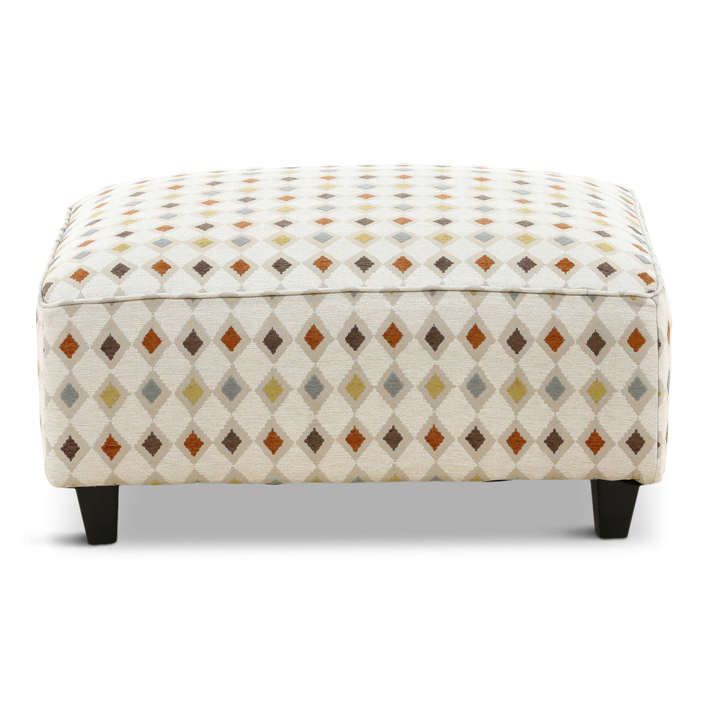 Ginger Coctkail Ottoman - Indoor