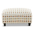 Ginger Coctkail Ottoman - Indoor