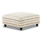 Ginger Coctkail Ottoman - Indoor