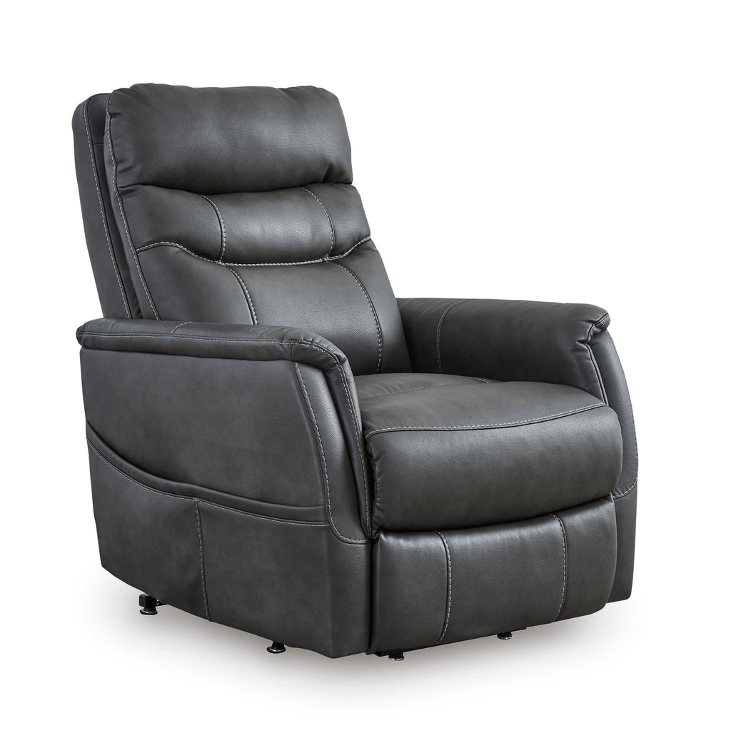 Strawbill Power Lift Recliner - Reclining