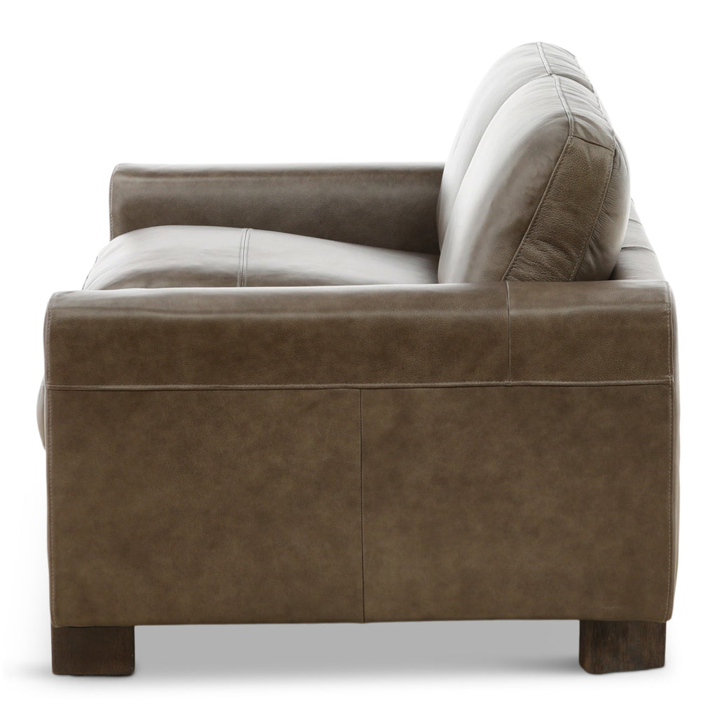 Alta Leather Loveseat - Indoor