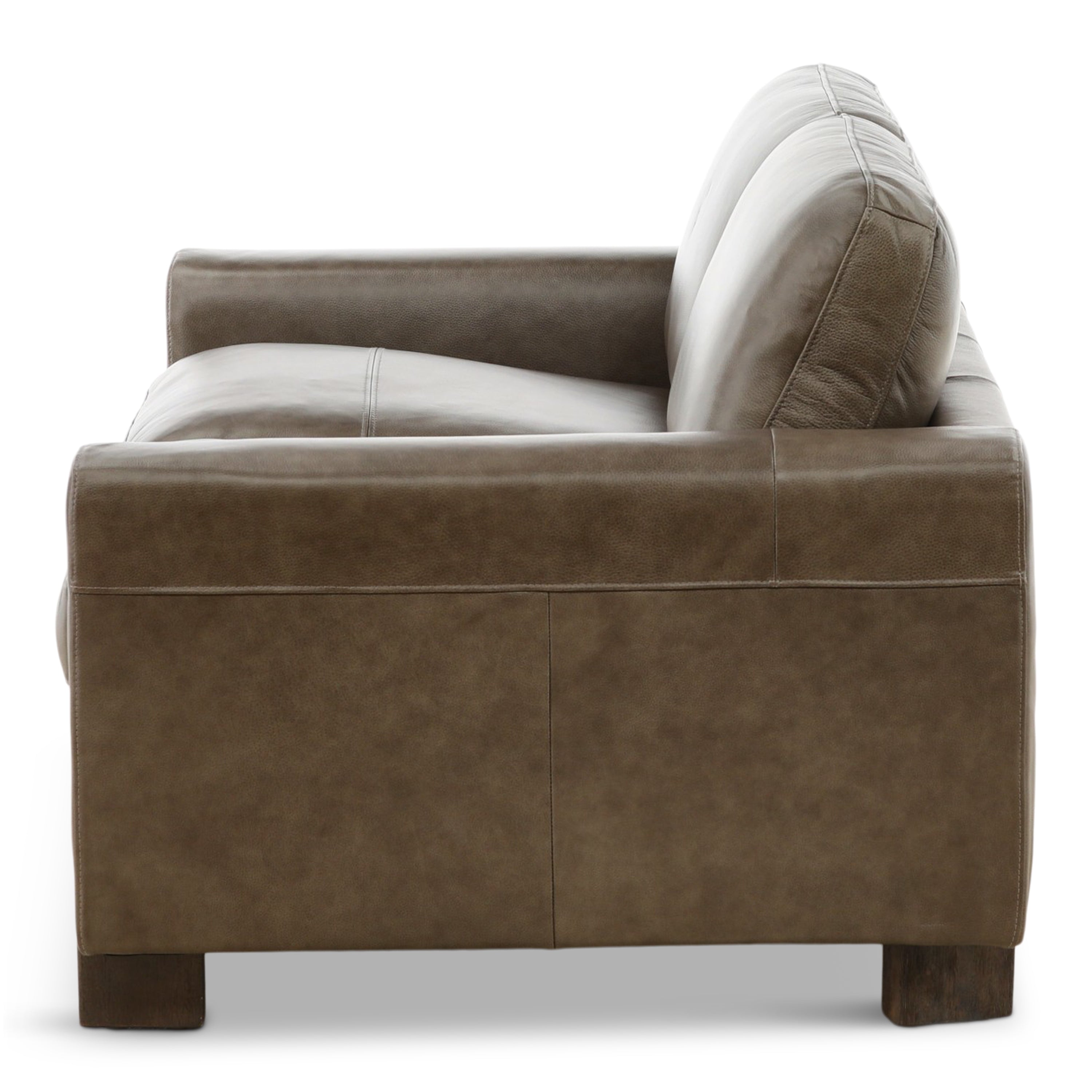 Alta Leather Loveseat - Indoor