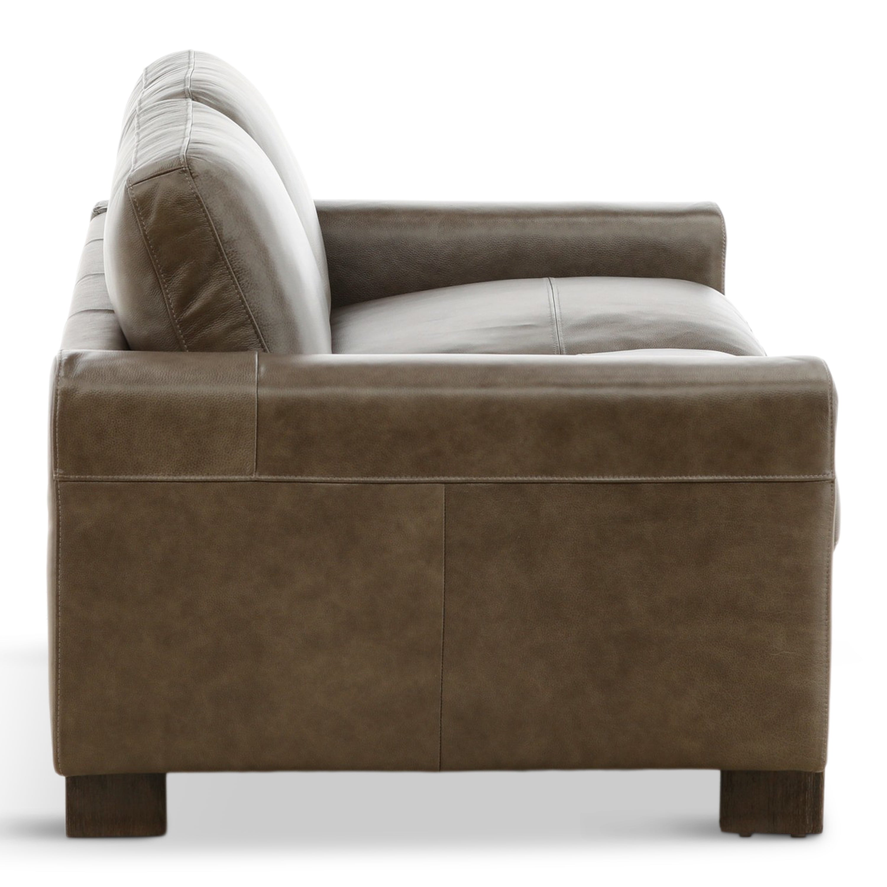 Alta Leather Loveseat - Indoor