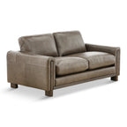 Alta Leather Loveseat - Indoor