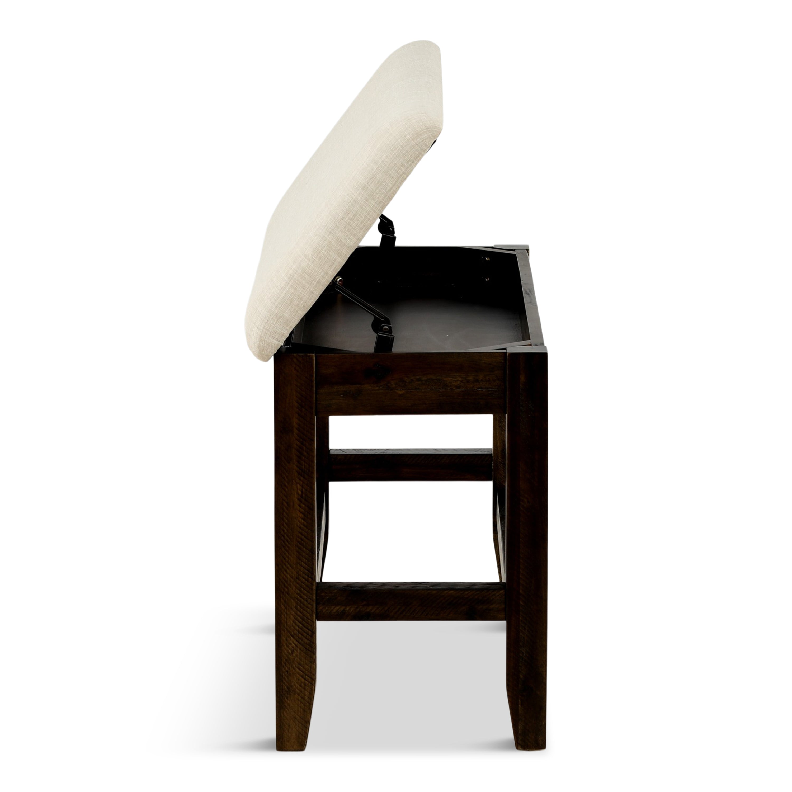 Solomon Counter Height Storage Dining Bench - Indoor