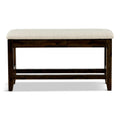 Solomon Counter Height Storage Dining Bench - Indoor