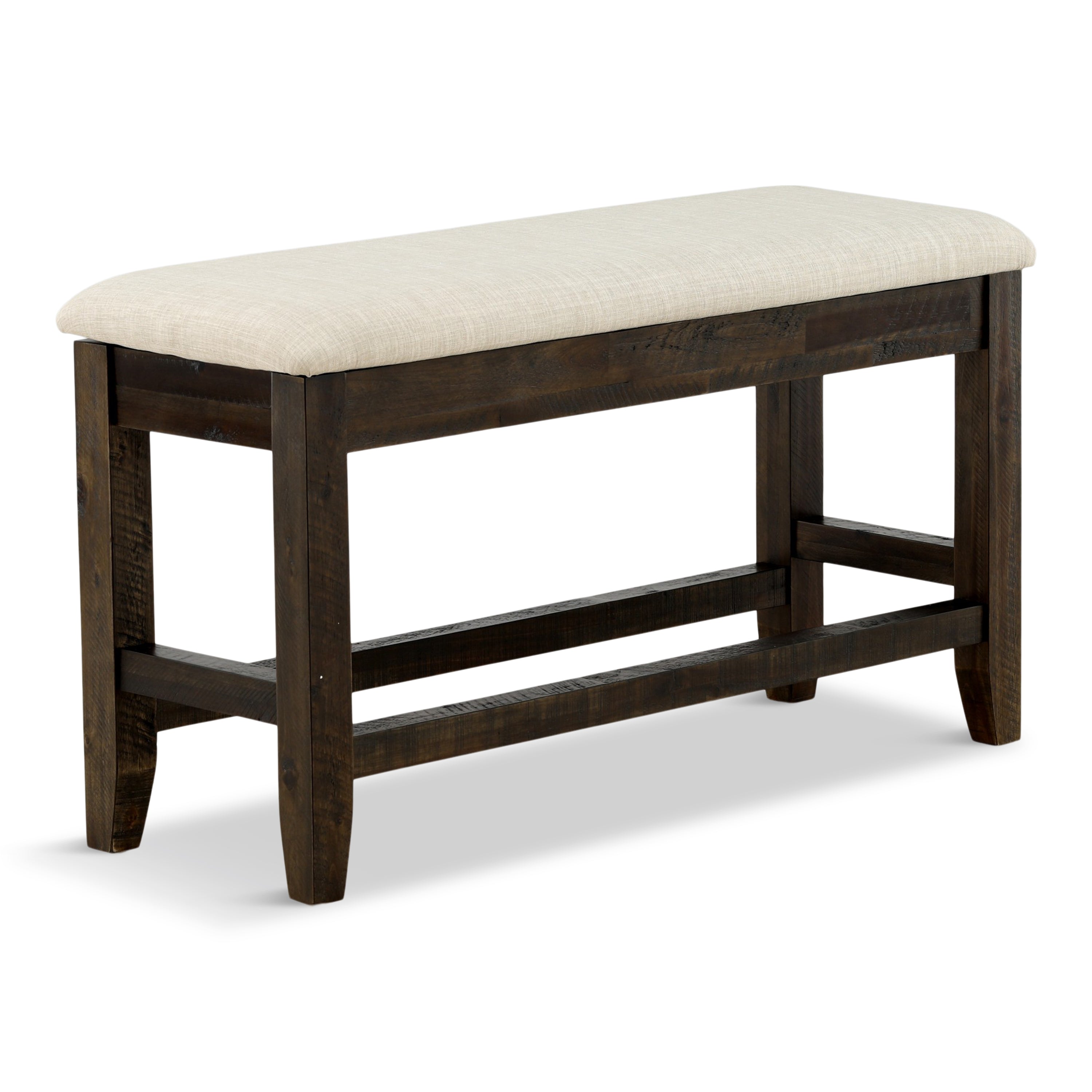 Solomon Counter Height Storage Dining Bench - Indoor