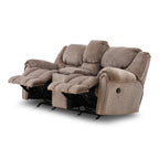 Solana Rocking Reclining Console Loveseat