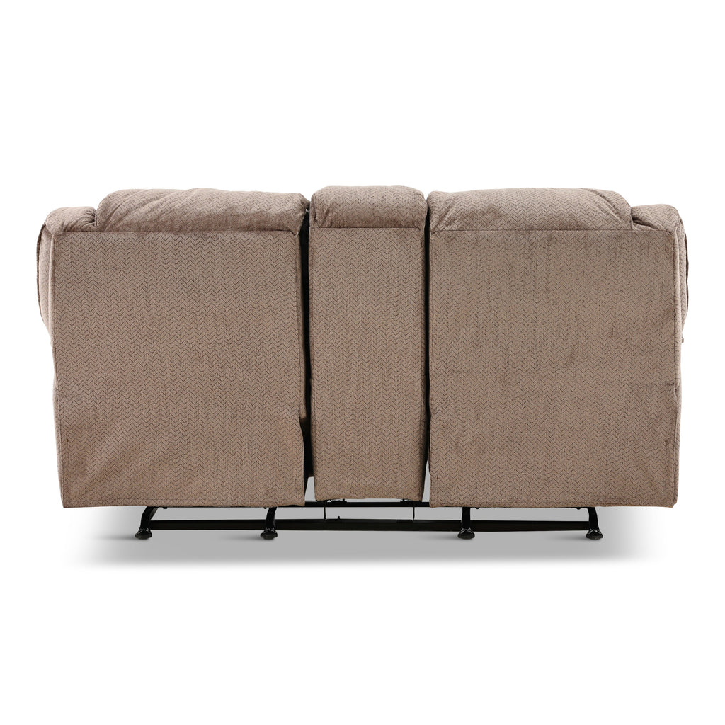 Solana Rocking Reclining Console Loveseat
