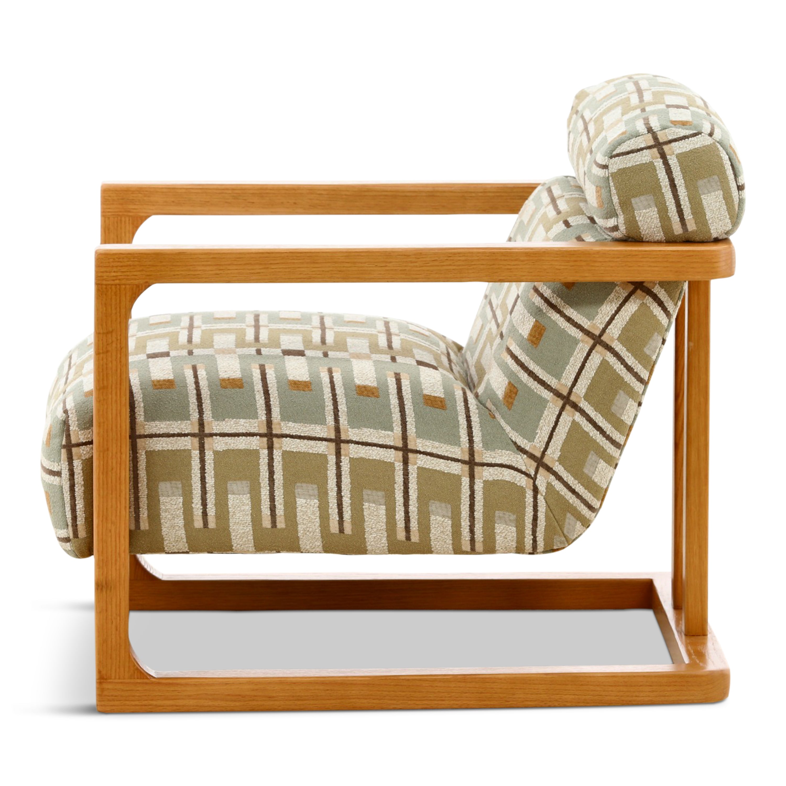 Rockefeller Wooden Accent Chair