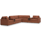 Modmax 8-Piece Sectional with Double Audio Console