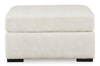 Chessington Oversized Accent Ottoman - Fabric