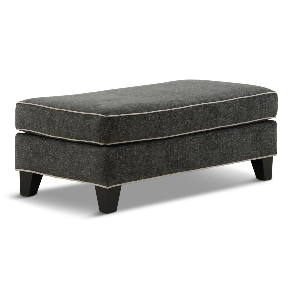 Monterra Ottoman - Charcoal