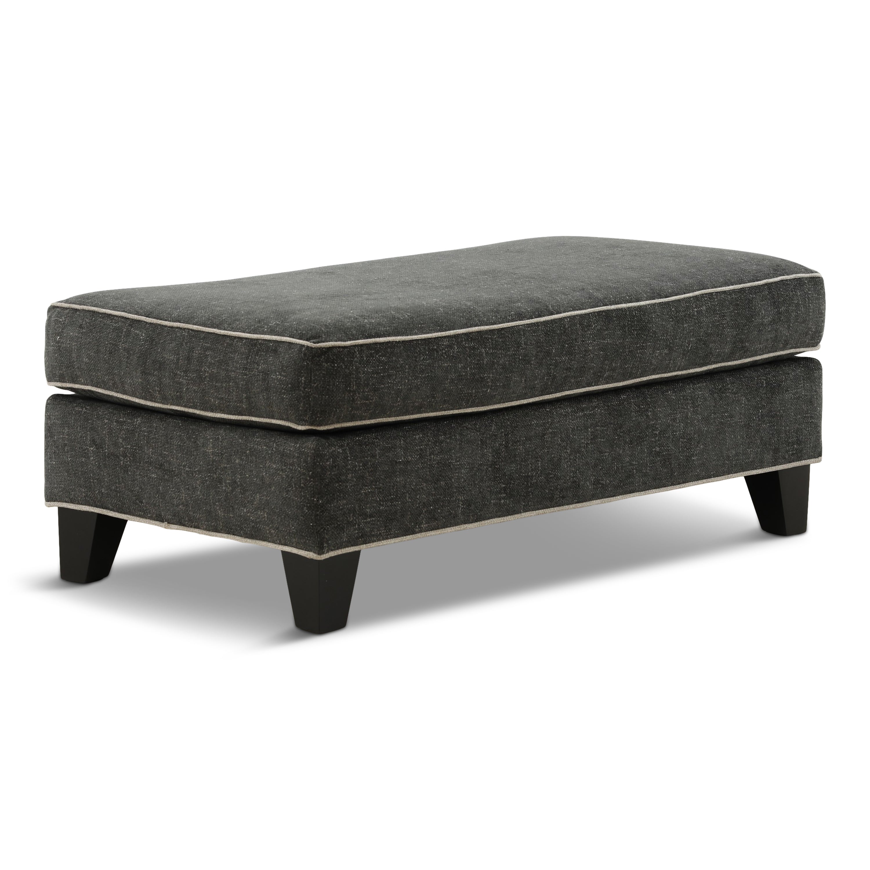 Monterra Ottoman - Charcoal