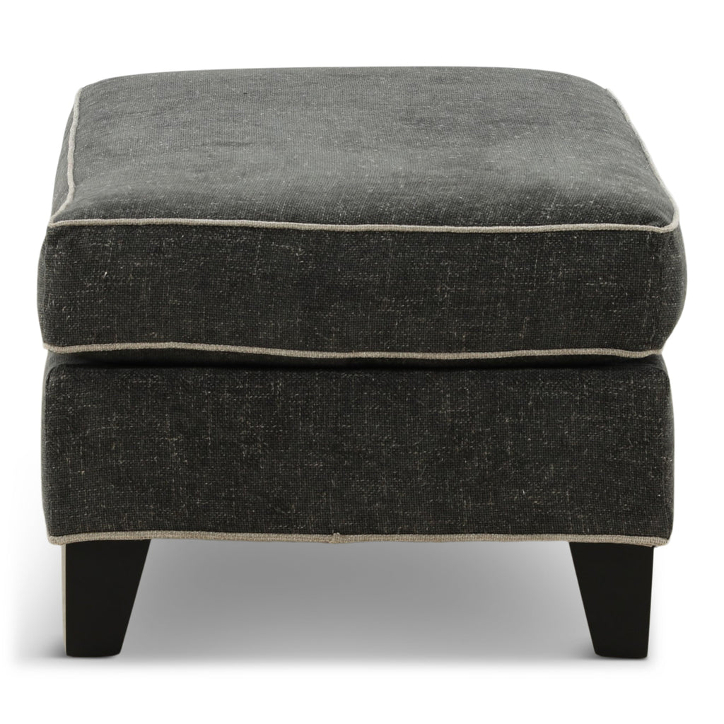 Monterra Ottoman - Charcoal