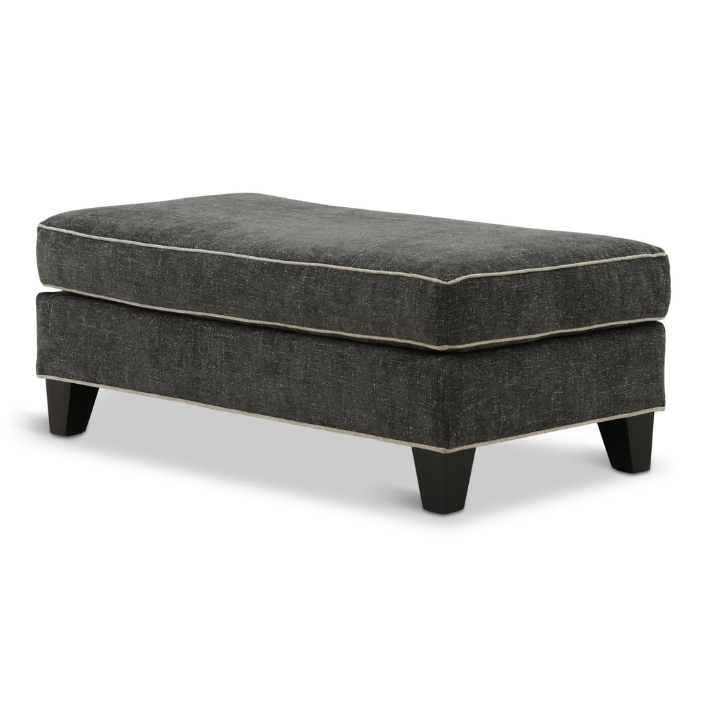Monterra Ottoman - Charcoal