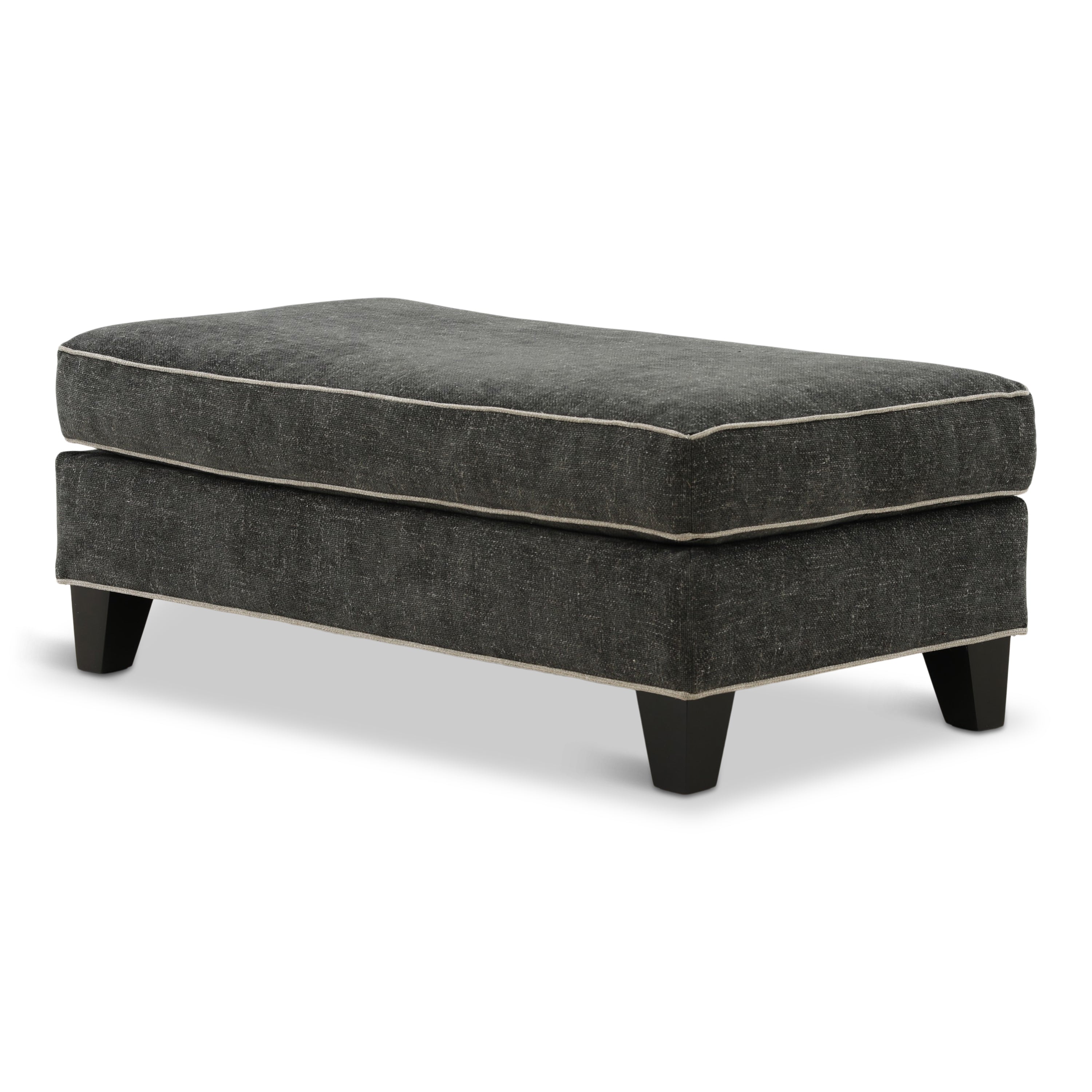 Monterra Ottoman - Charcoal