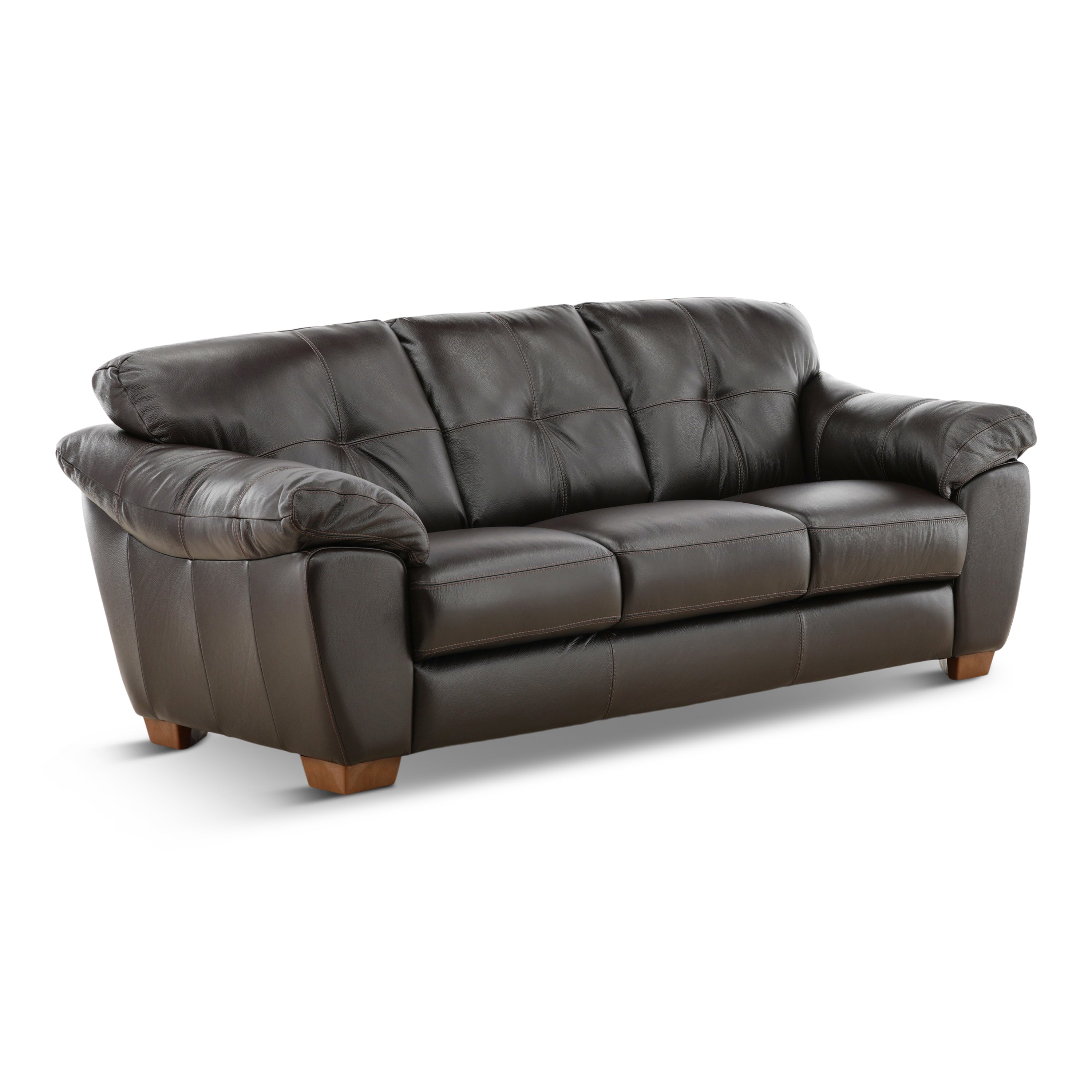 Camy Leather Sofa - Indoor