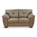 Camy Leather Loveseat - Indoor