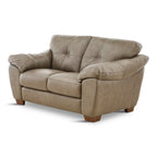 Camy Leather Loveseat - Indoor