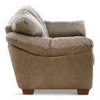 Camy Leather Loveseat - Indoor