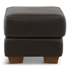 Camy Leather Ottoman - Indoor