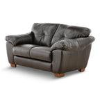 Camy Leather Loveseat - Indoor
