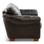 Camy Leather Loveseat - Indoor