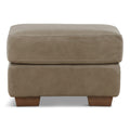 Camy Leather Ottoman - Indoor