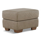 Camy Leather Ottoman - Indoor