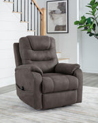 Snowfield Power Lift Recliner - Reclining