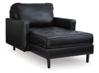 Bryceview Leather Chaise - Chair