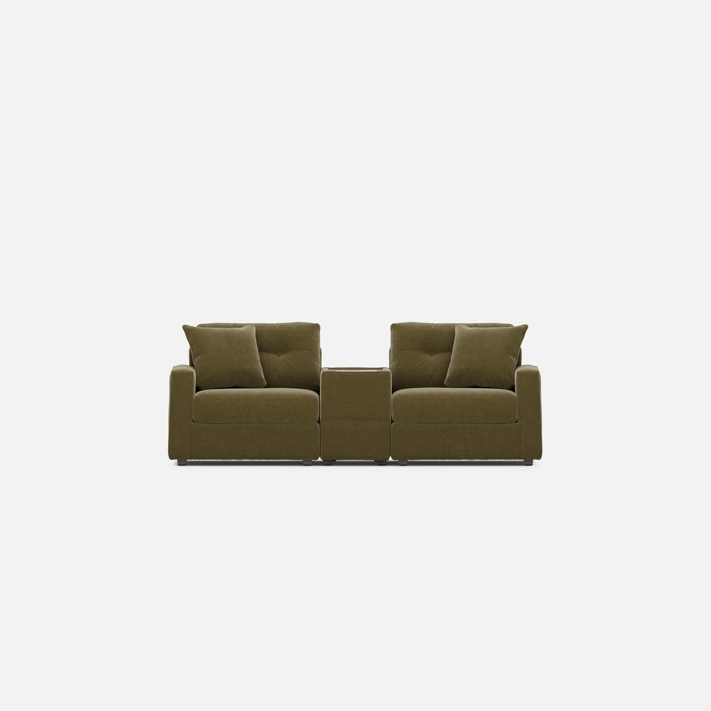 Modular One 3-Piece Console Loveseat