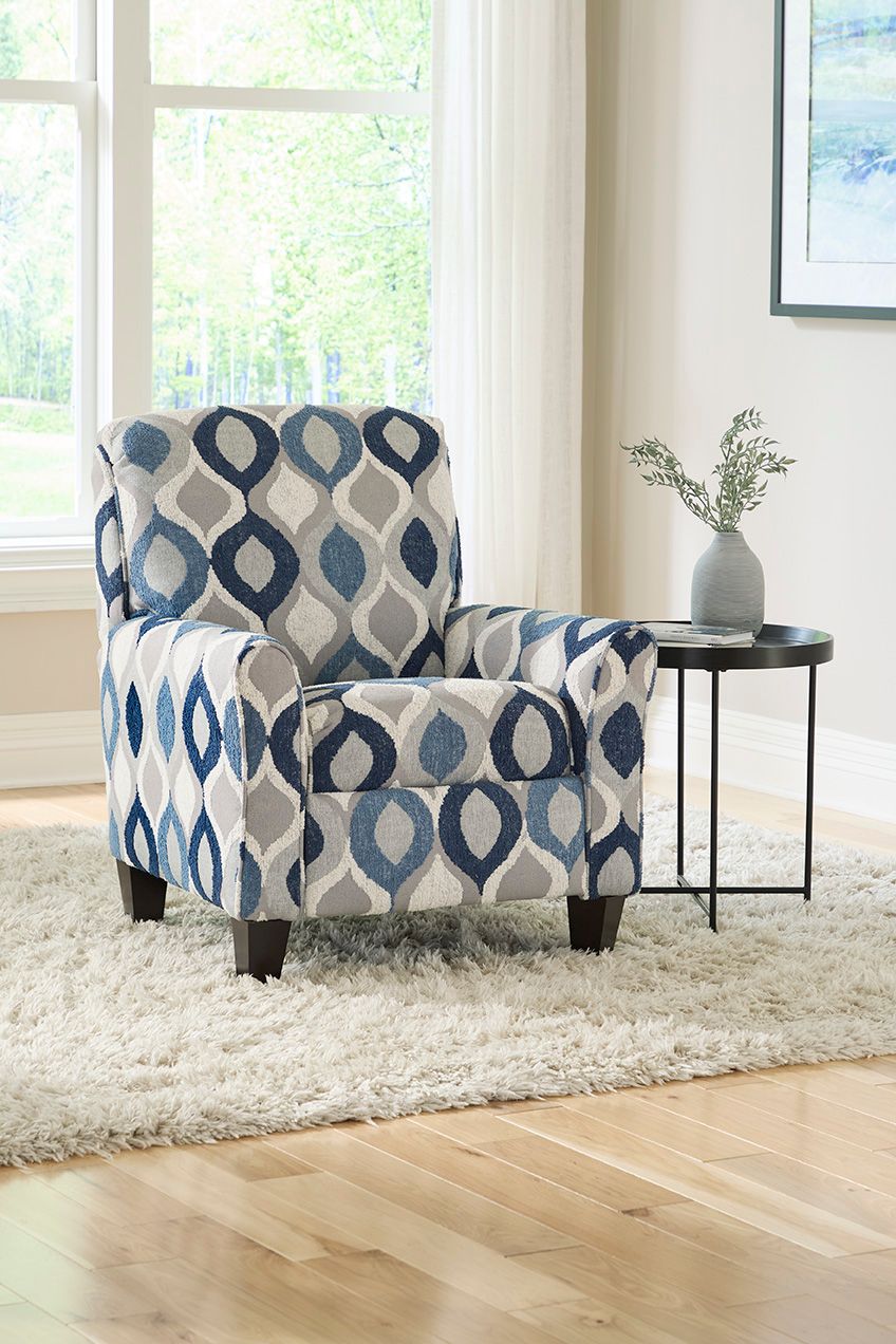 Breton Push Back Recliner - Fabric